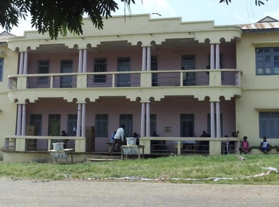 The Osei family home in Fomena, Adansi — built with proceeds from cocoa farming